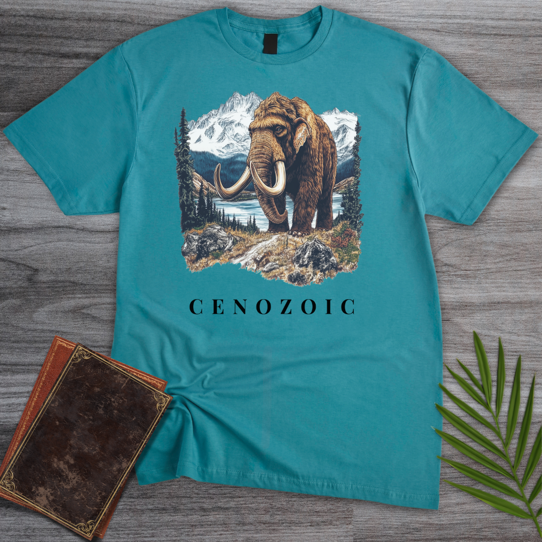 Woolly Mammoth in Cenozoic T-Shirt
