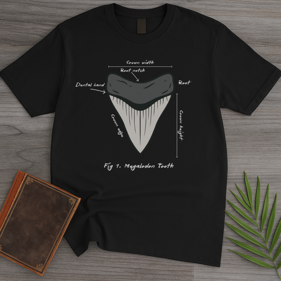Figure 1: Megalodon Tooth T-Shirt