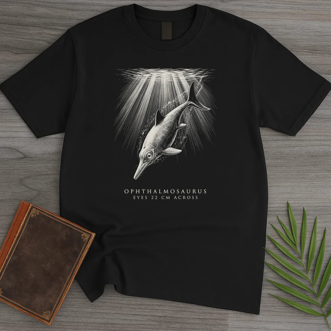 T-Shirt Black / S Deep Eye Ophthalmosaurus T-Shirt