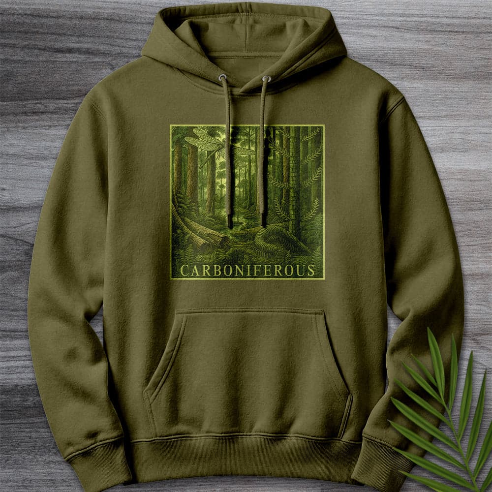 Hoodie M / Army Green Carboniferous Oxygenated Bugs Premium Hoodie