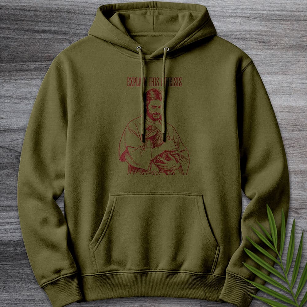 Hoodie M / Army Green Gospel of the Raptor Premium Hoodie