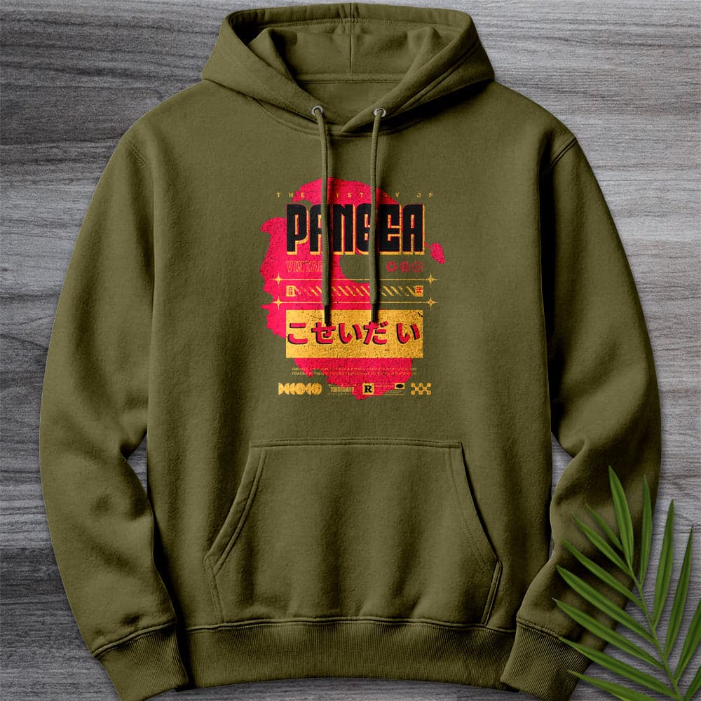 Hoodie M / Army Green Mystery of Pangea Premium Hoodie