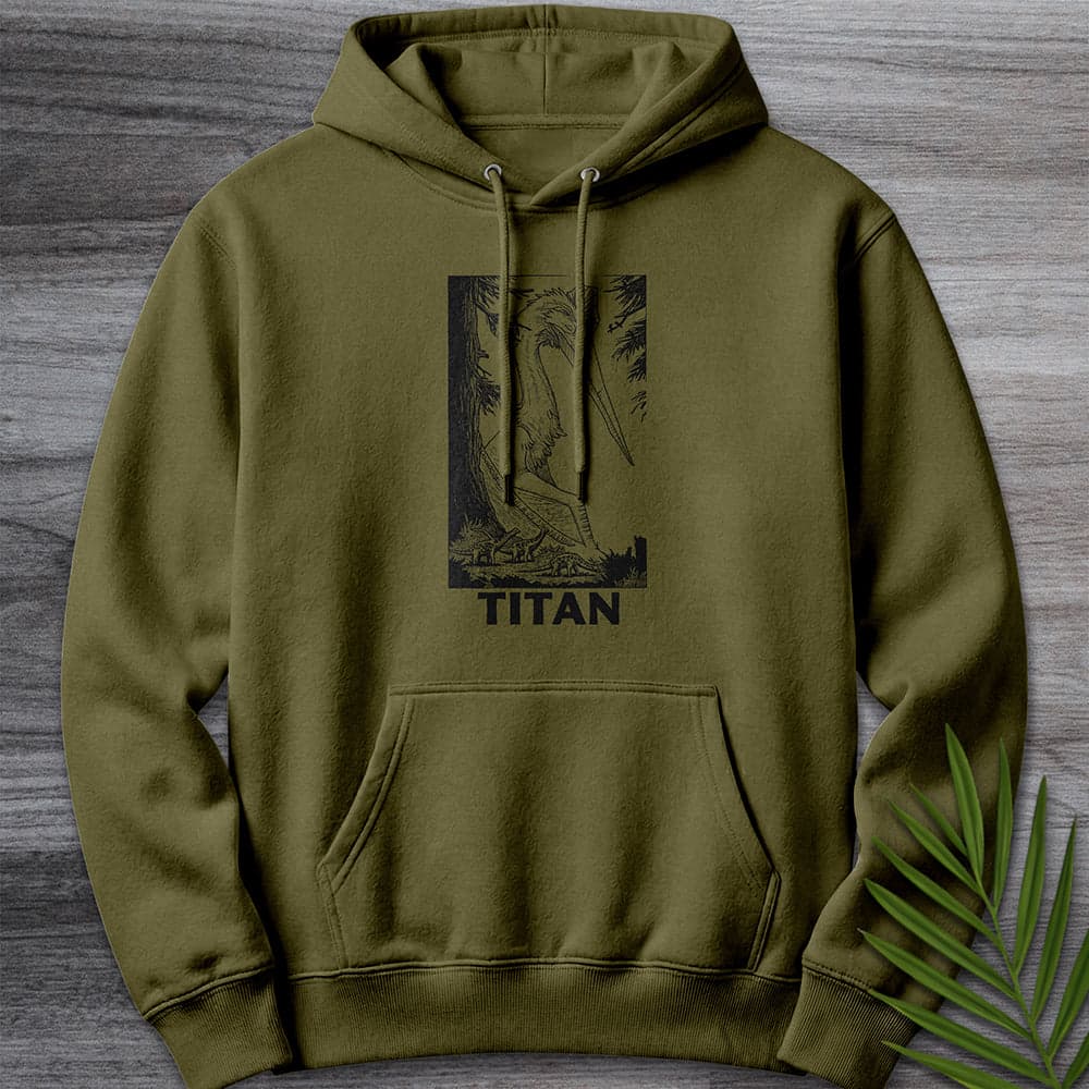 Hoodie M / Army Green The Quetzalcoatlus Titan Premium Hoodie