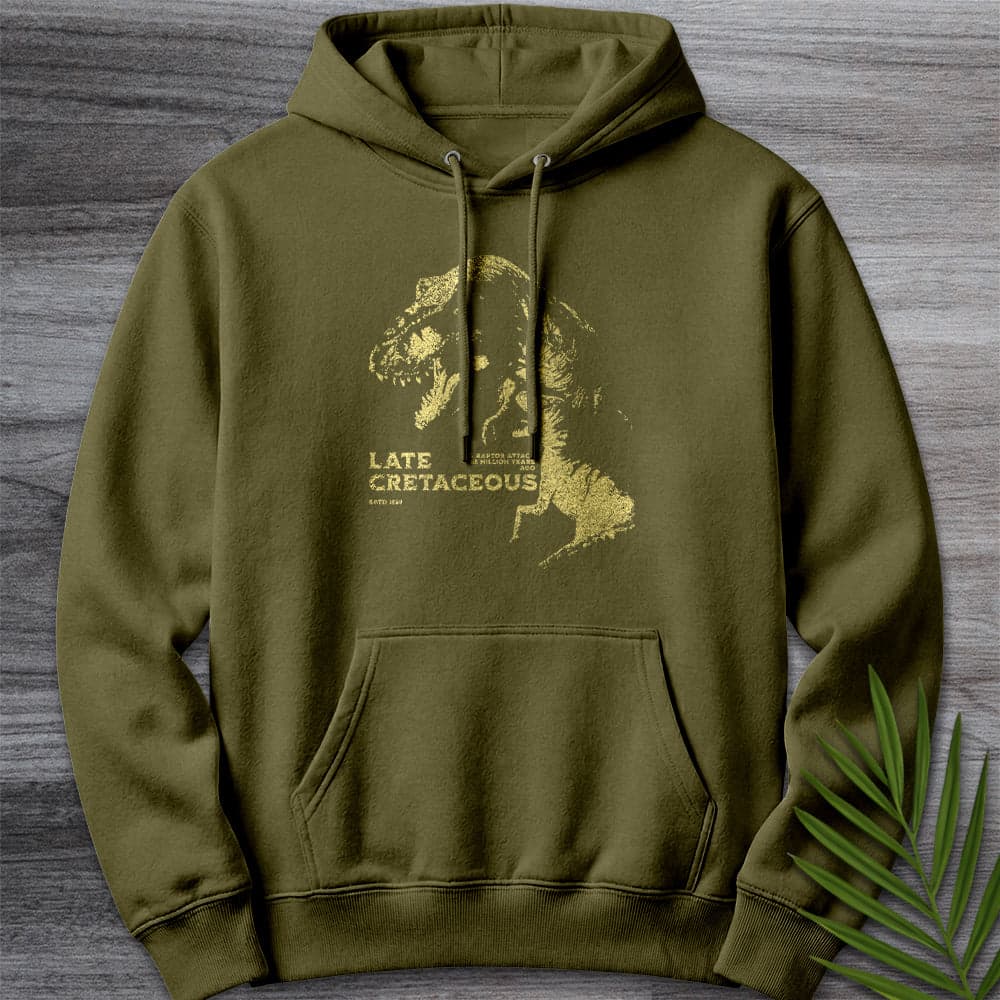 Hoodie M / Army Green Vintage Raptor Attack Premium Hoodie