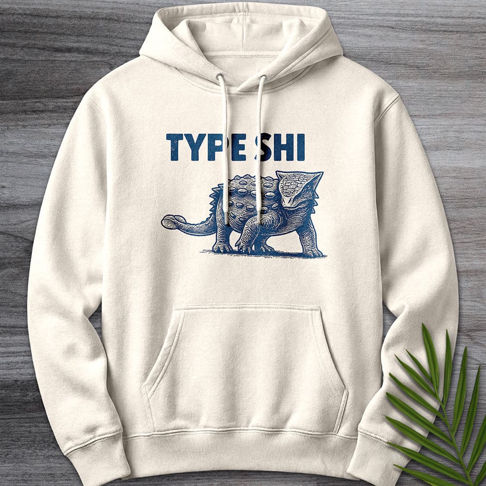 Hoodie S / Sandshell Anodontosaurus Type Shi Premium Hoodie