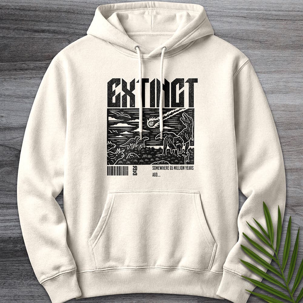 Hoodie S / Sandshell Distressed Extinction 65 MYA Premium Hoodie