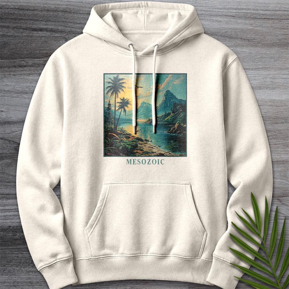 Hoodie S / Sandshell Mesozoic Environment Graphic Premium Hoodie