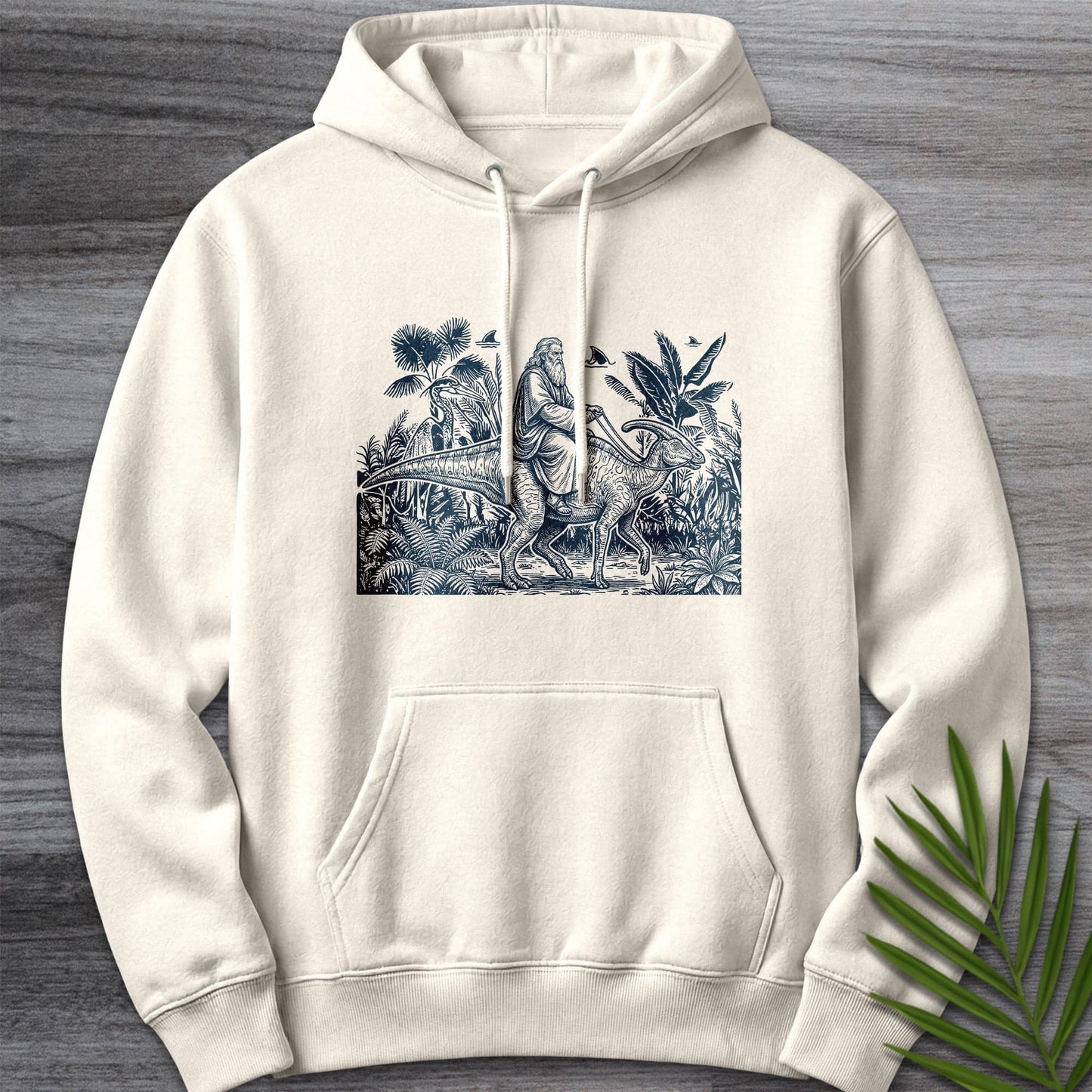 Hoodie S / Sandshell Noah's Ark Vintage Rider Premium Hoodie