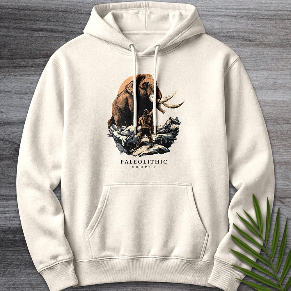 Hoodie S / Sandshell Paleolithic Mammoth BCE Premium Hoodie