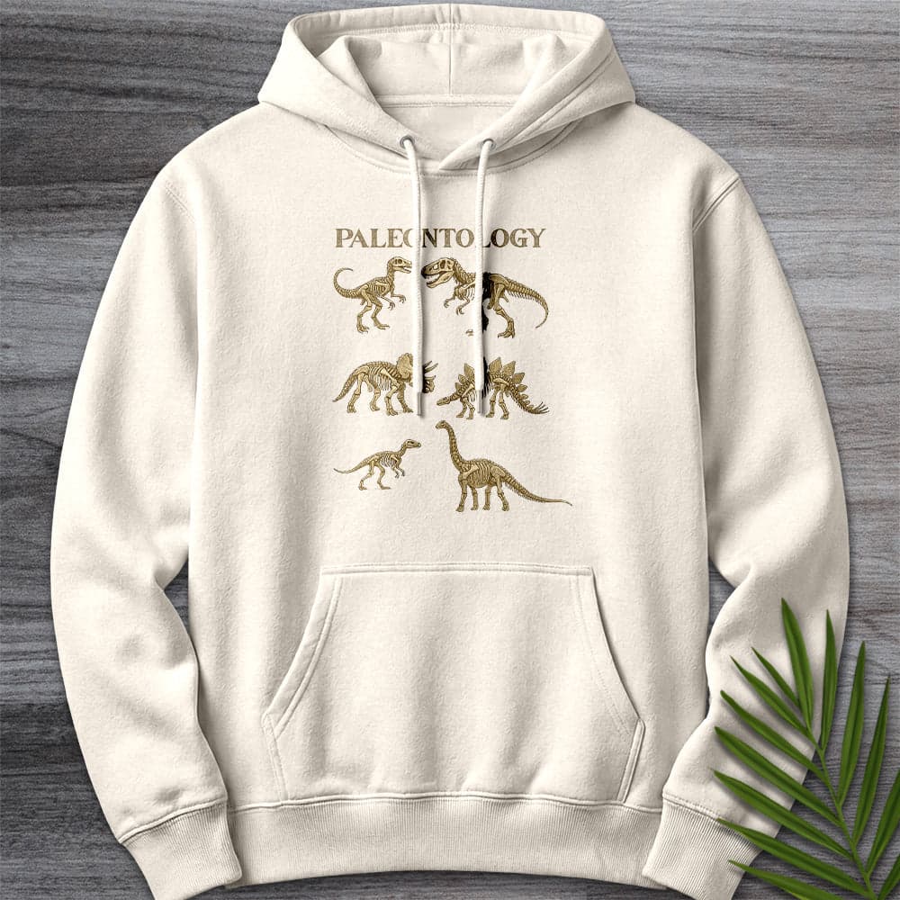 Hoodie S / Sandshell Paleontology Vintage Fossils Premium Hoodie