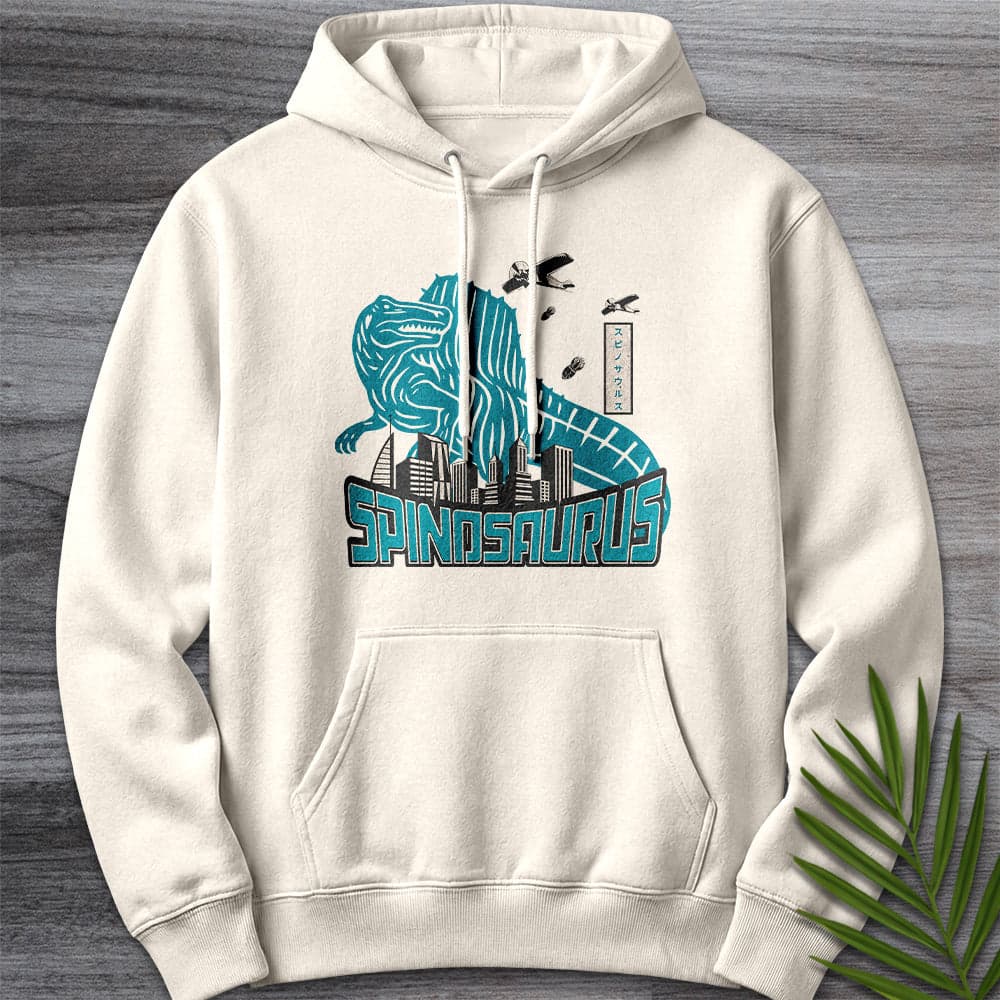Hoodie S / Sandshell Spino Attack – Vintage Japanese Premium Hoodie