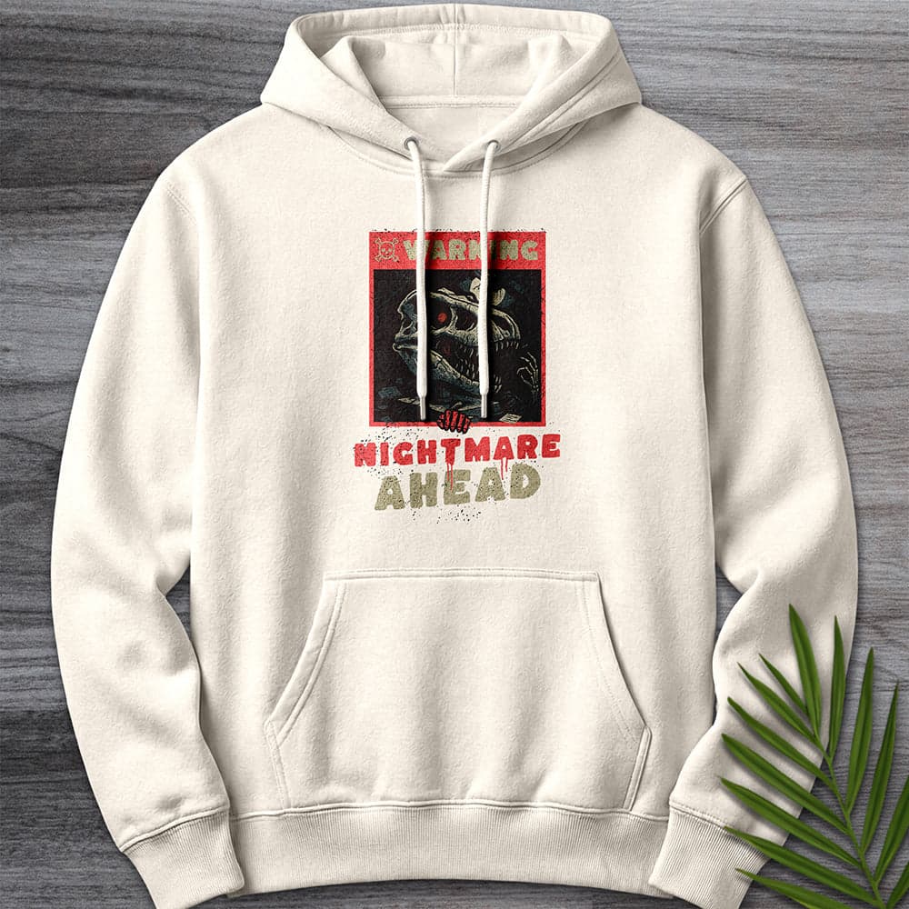 Hoodie S / Sandshell T.Rex Nightmare Ahead Premium Hoodie