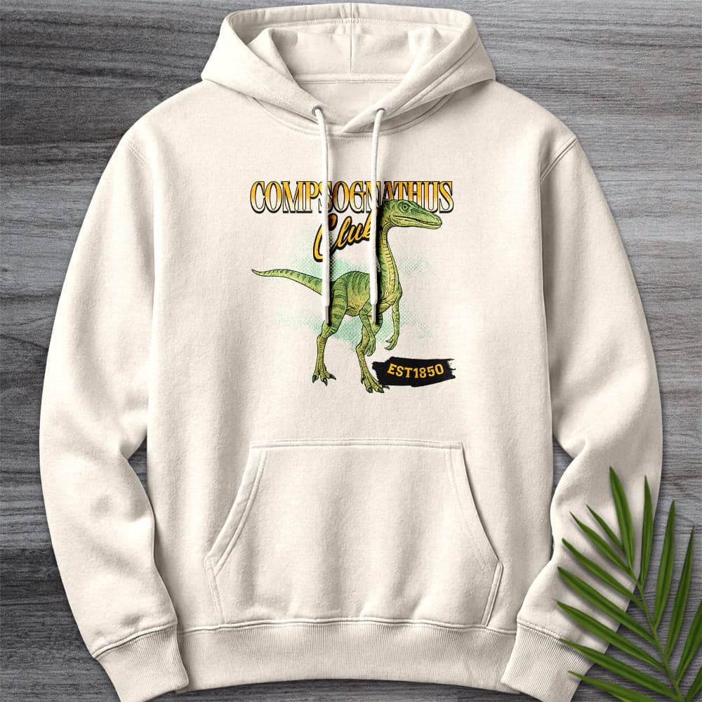 Hoodie S / Sandshell The Compsognathus Club Premium Hoodie