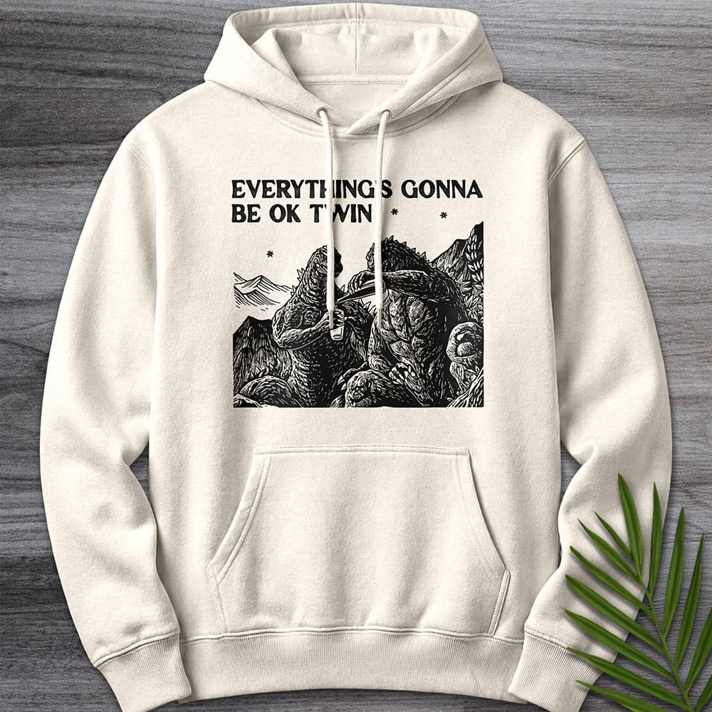 Hoodie S / Sandshell The Gojirasaurus Bros Premium Hoodie