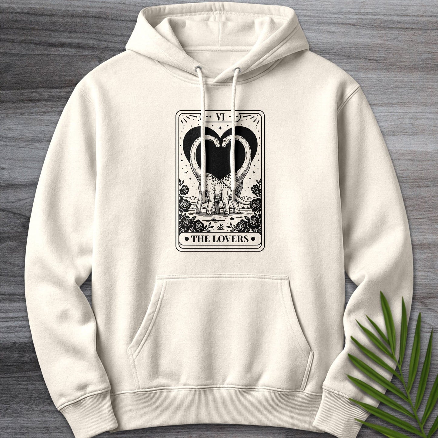 Hoodie S / Sandshell The Jurassic Lovers Premium Hoodie