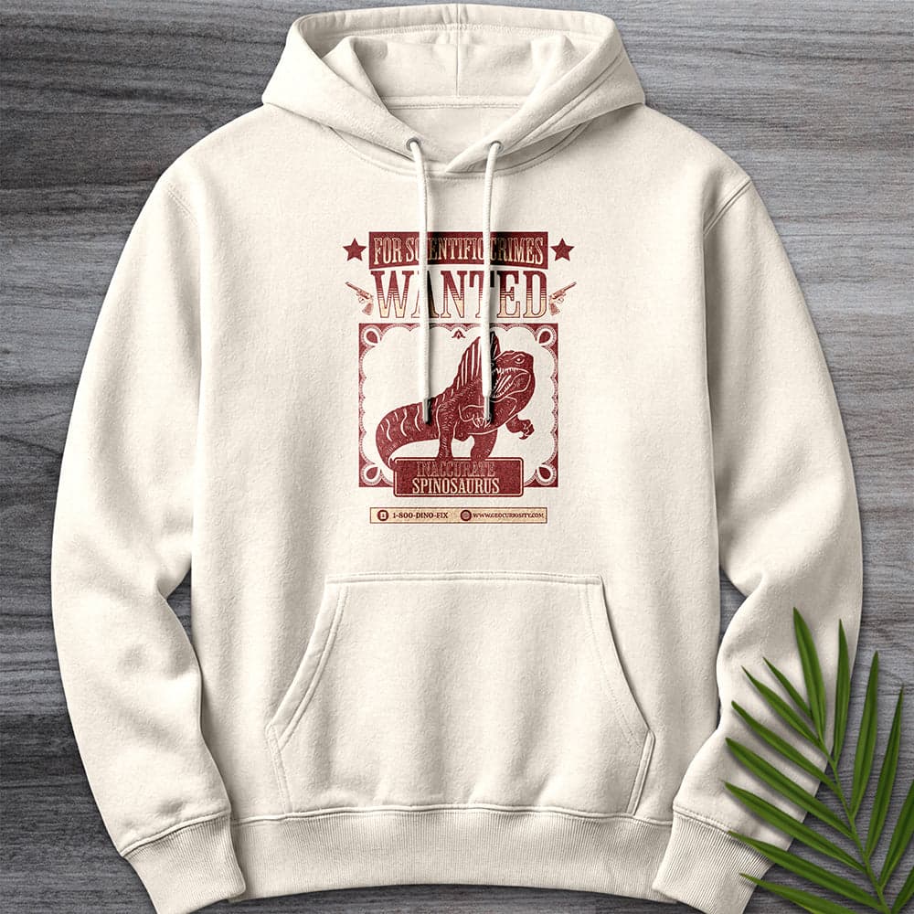 Hoodie S / Sandshell WANTED_ Inaccurate Spino Premium Hoodie