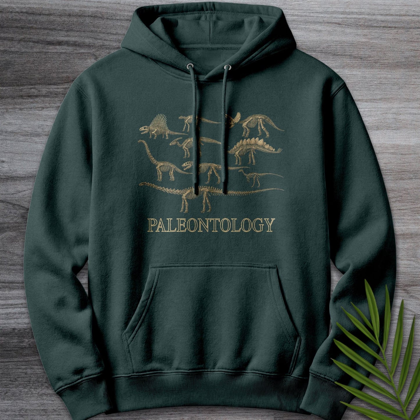 Hoodie S / Sports Green Paleontology A Gallery in Bone Premium Hoodie