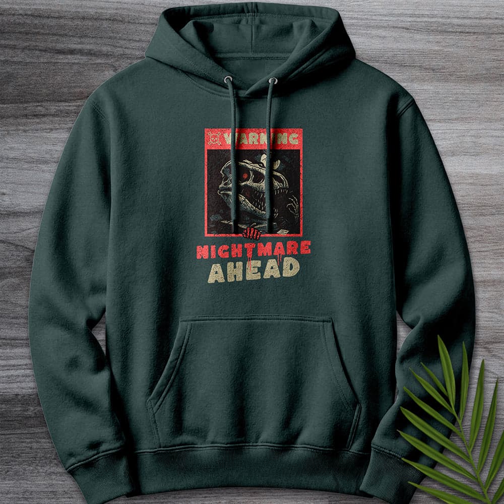 Hoodie S / Sports Green T.Rex Nightmare Ahead Premium Hoodie