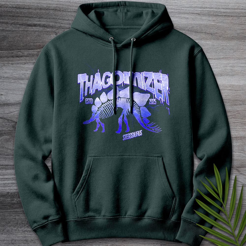 Hoodie S / Sports Green Thagomizer Electro Stego Premium Hoodie