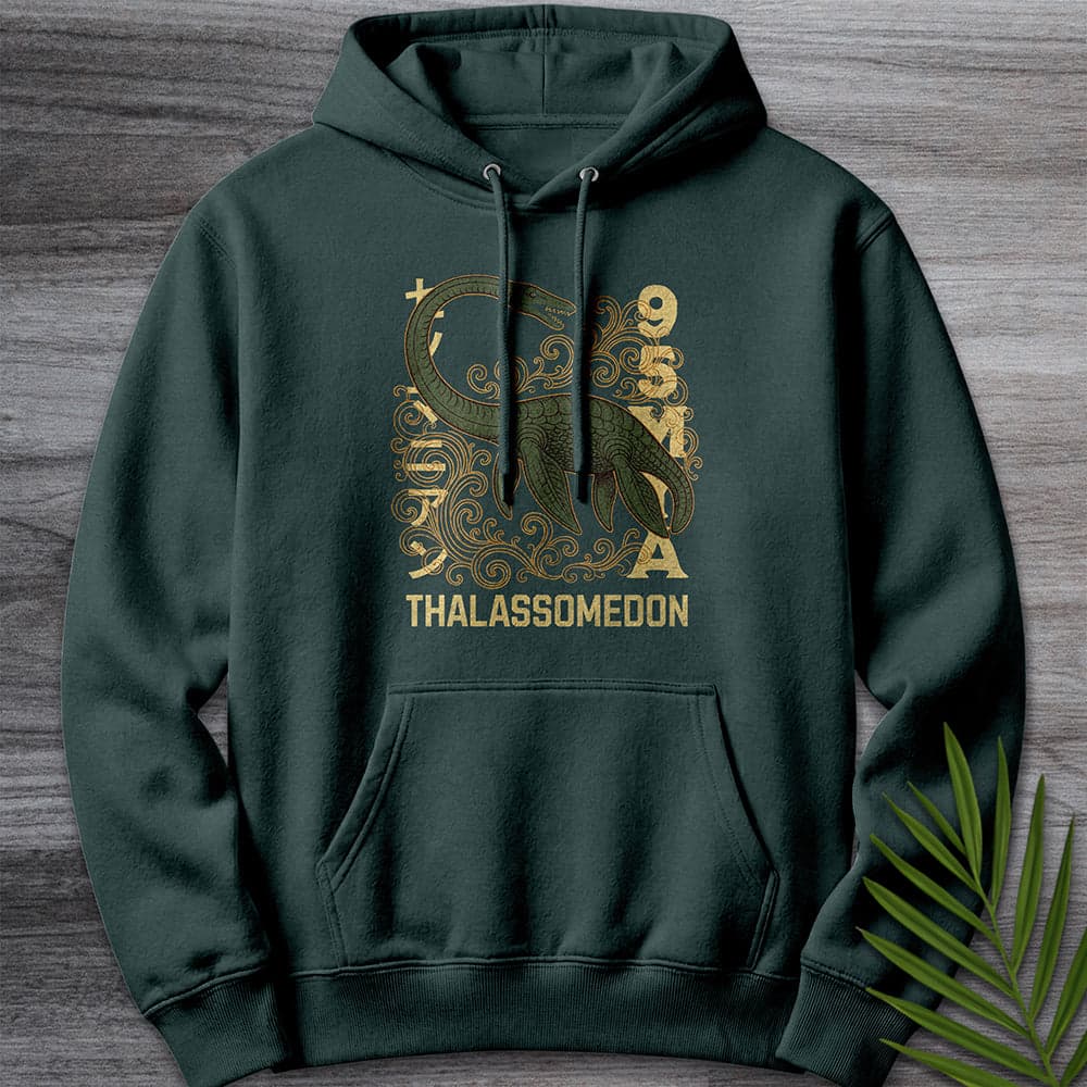 Hoodie S / Sports Green Thalassomedon Sea Lord Premium Hoodie