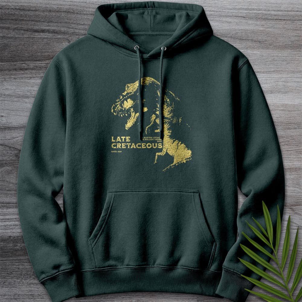 Hoodie S / Sports Green Vintage Raptor Attack Premium Hoodie