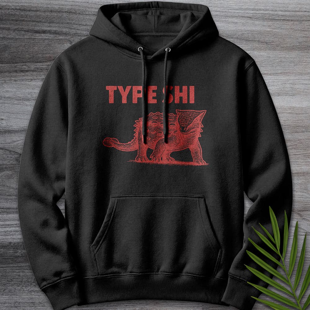 Hoodie XS / Black Anodontosaurus Type Shi Premium Hoodie