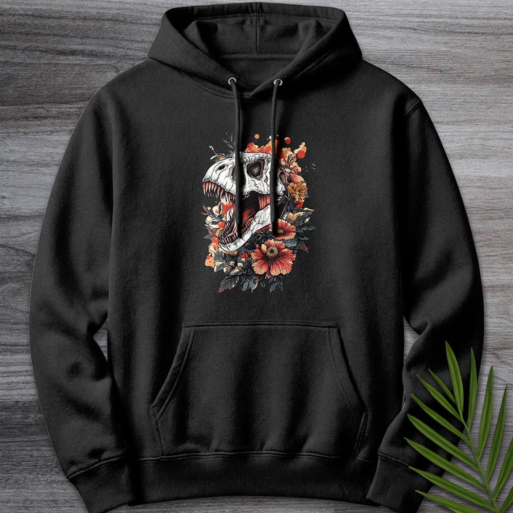 Hoodie XS / Black Floral Fossil Fury Premium Hoodie
