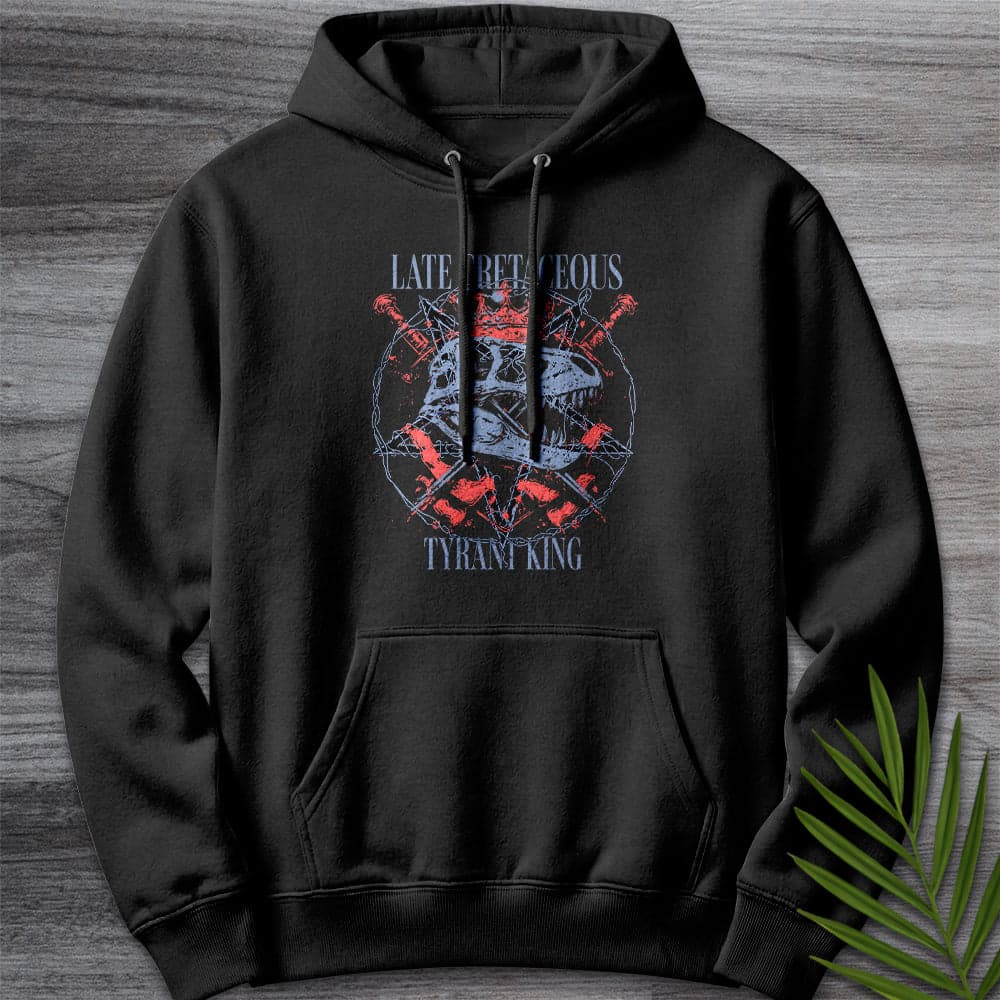 Hoodie XS / Black Late Cretaceous Tyrant King Premium Hoodie