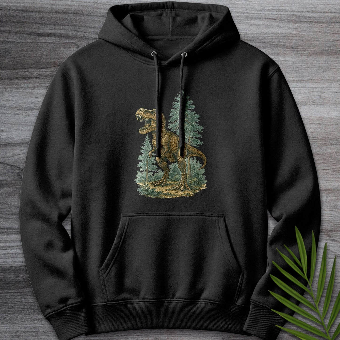Hoodie XS / Black Old Growth T. rex Premium Hoodie