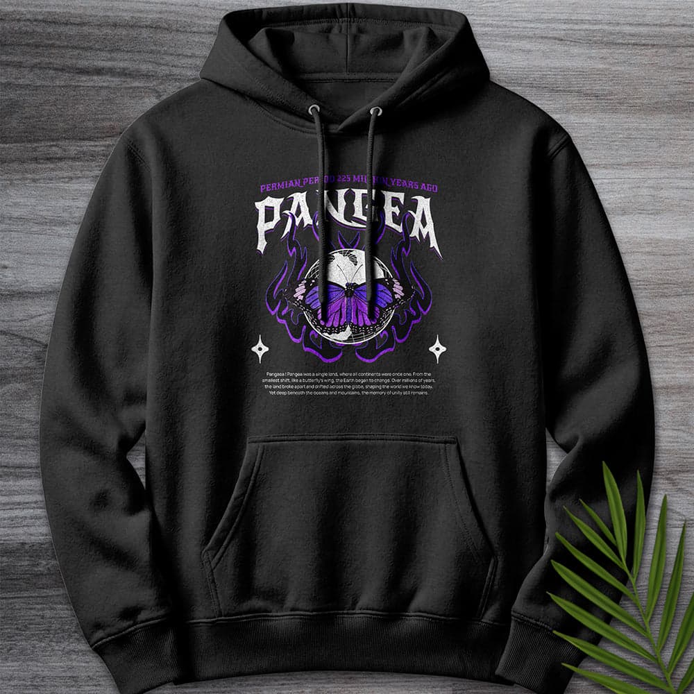 Hoodie XS / Black Pangea Butterfly Effect Premium Hoodie