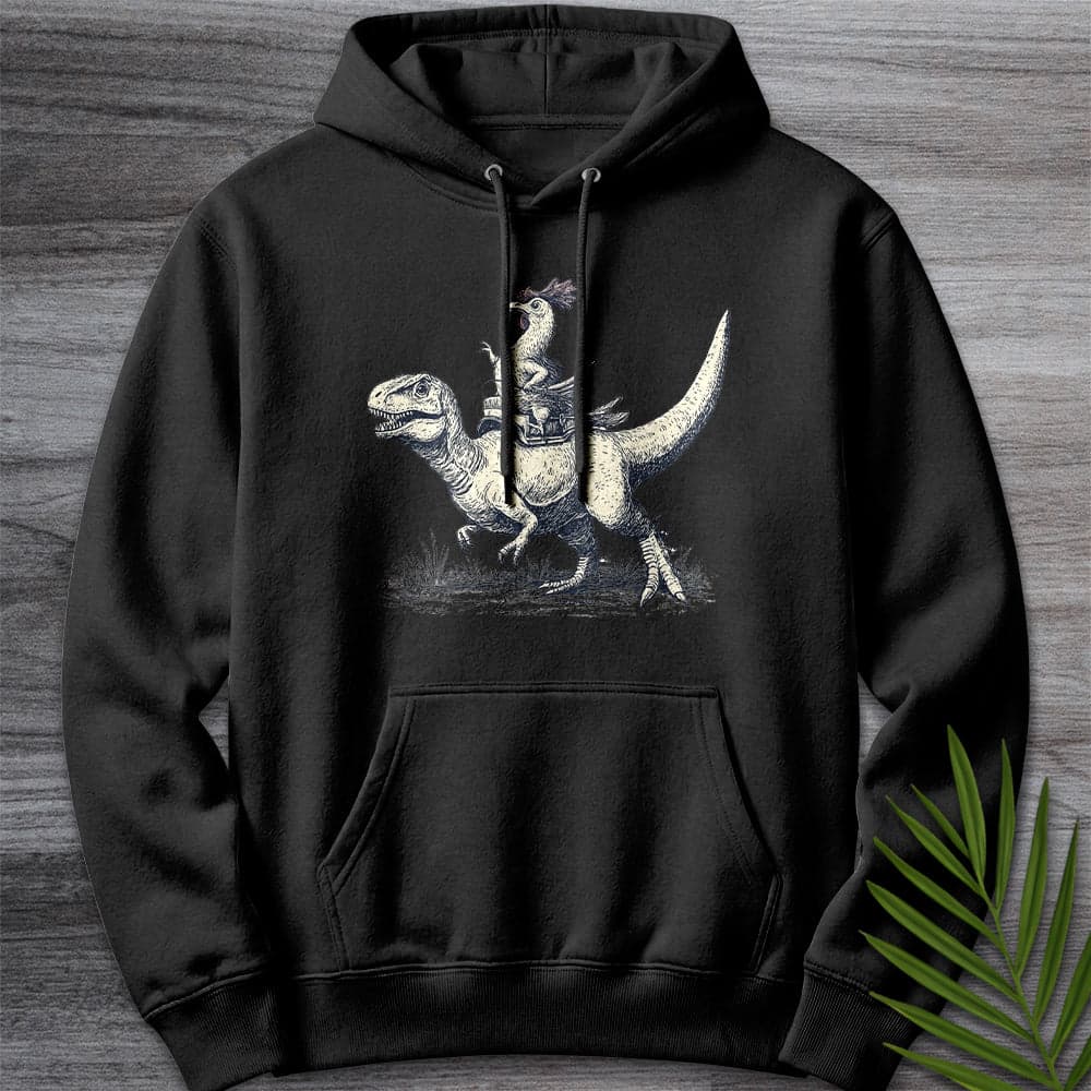 Hoodie XS / Black When Chickens Ruled Premium Hoodie