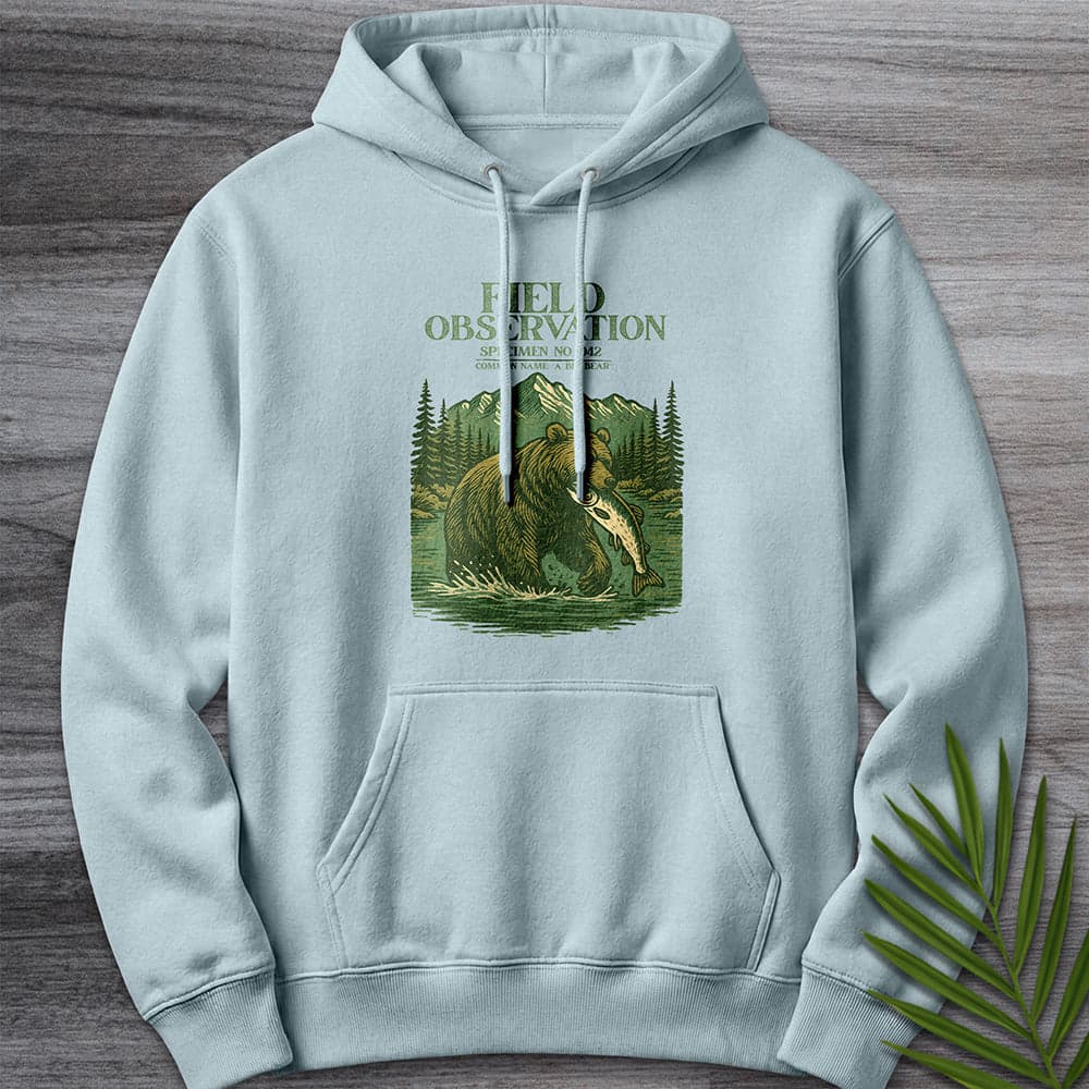 Hoodie XS / Blue Mist A Big Bear Observation Premium Hoodie