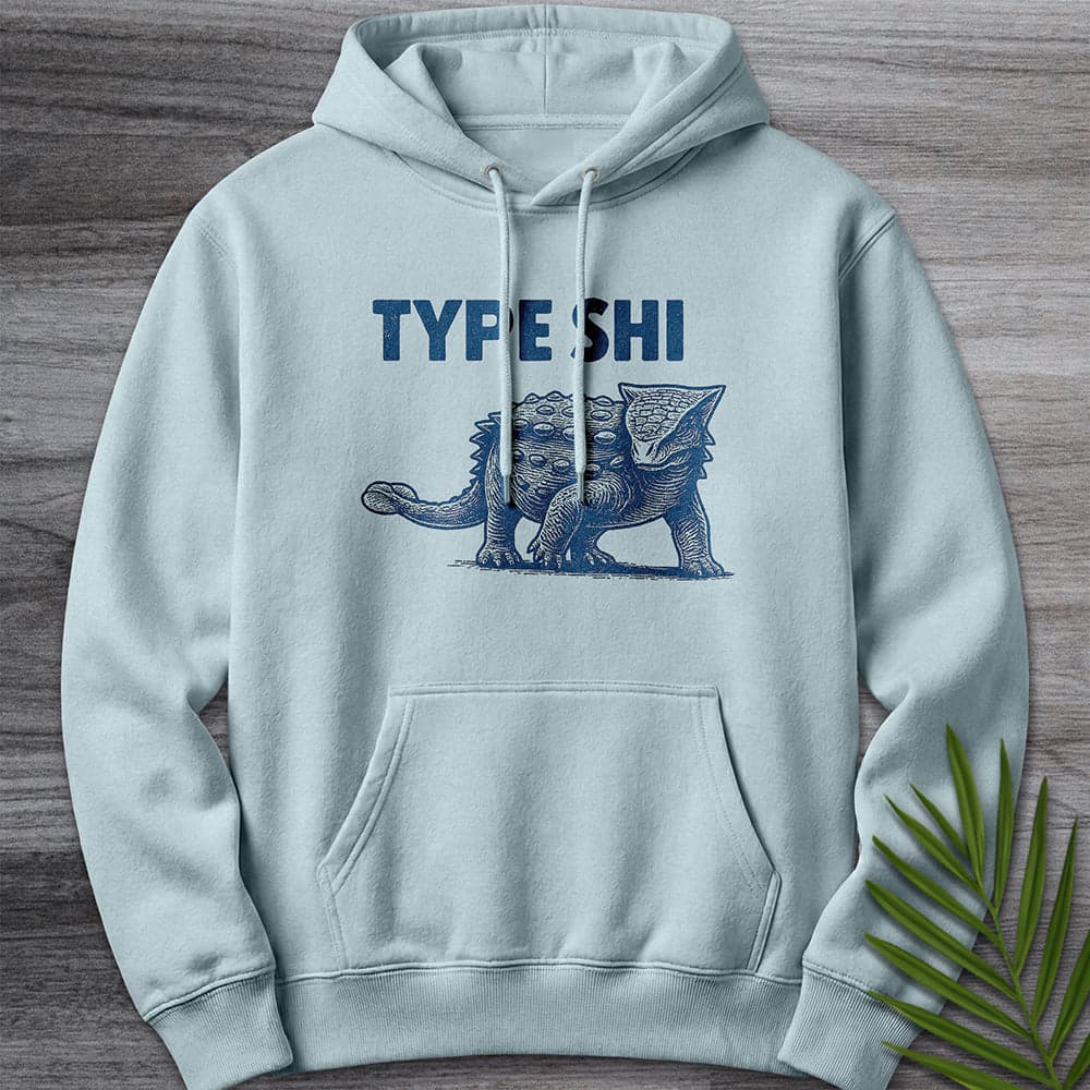 Hoodie XS / Blue Mist Anodontosaurus Type Shi Premium Hoodie