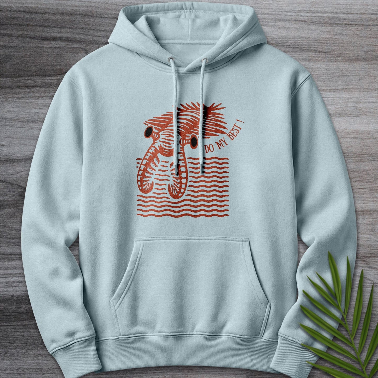 Hoodie XS / Blue Mist Anomalocaris I Do My Best Premium Hoodie