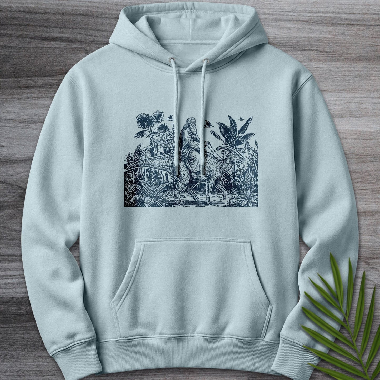 Hoodie XS / Blue Mist Noah's Ark Vintage Rider Premium Hoodie