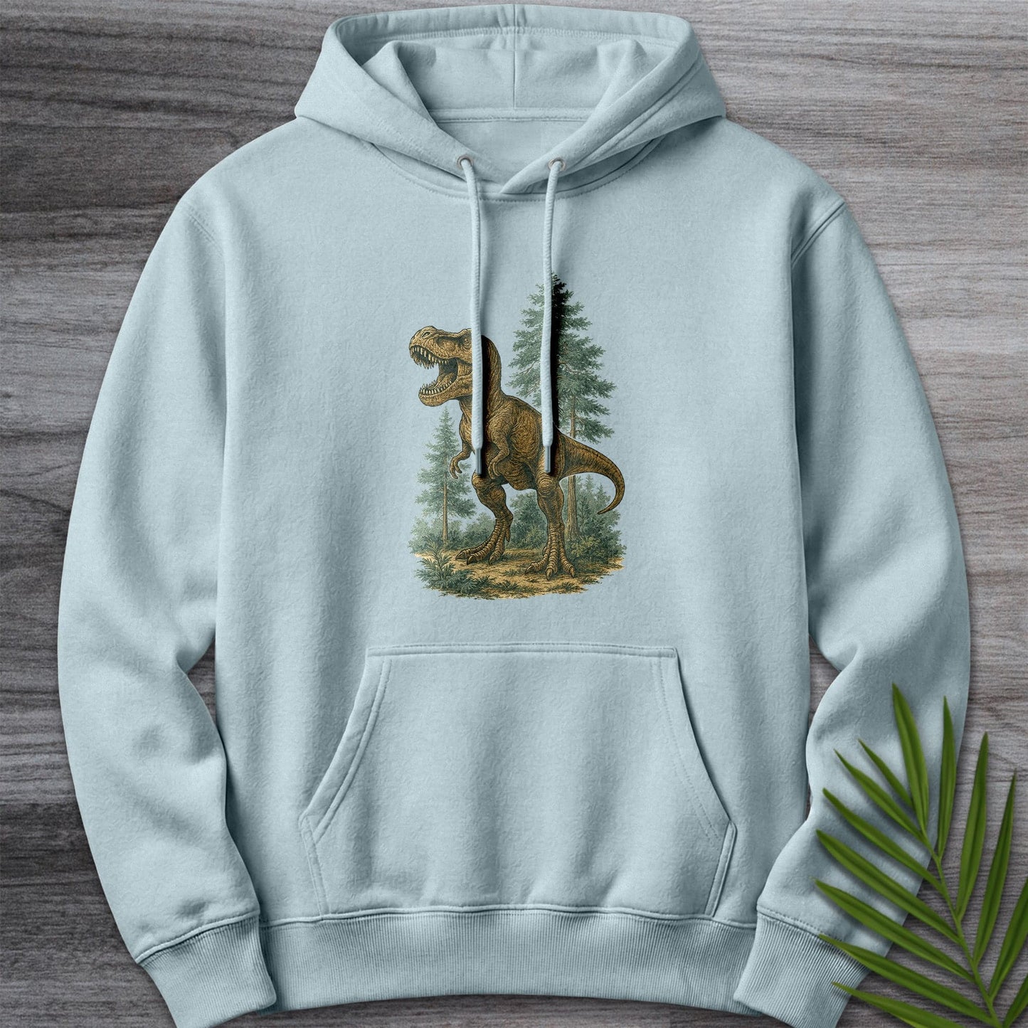 Hoodie XS / Blue Mist Old Growth T. rex Premium Hoodie