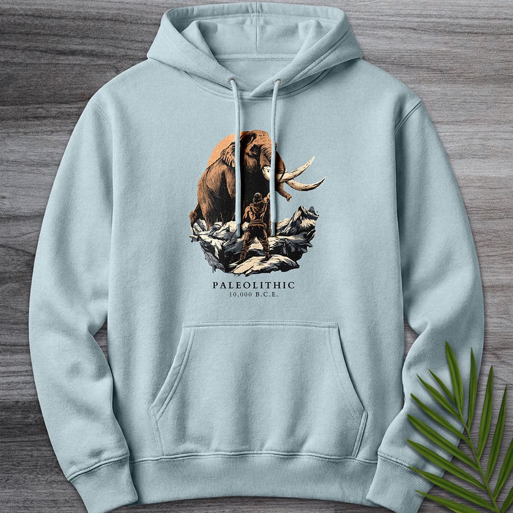 Hoodie XS / Blue Mist Paleolithic Mammoth BCE Premium Hoodie