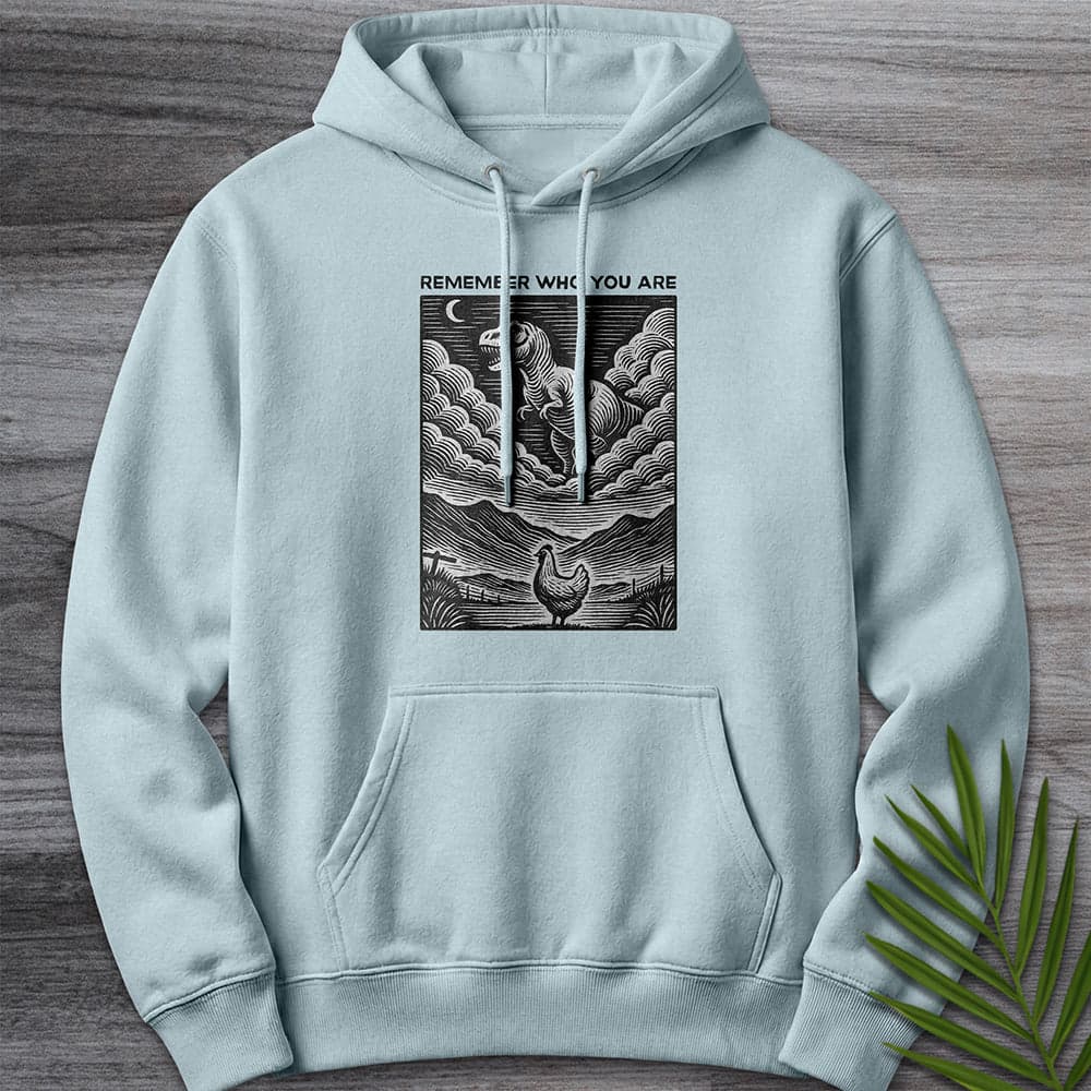 Hoodie XS / Blue Mist Remember Your Ancestors Premium Hoodie