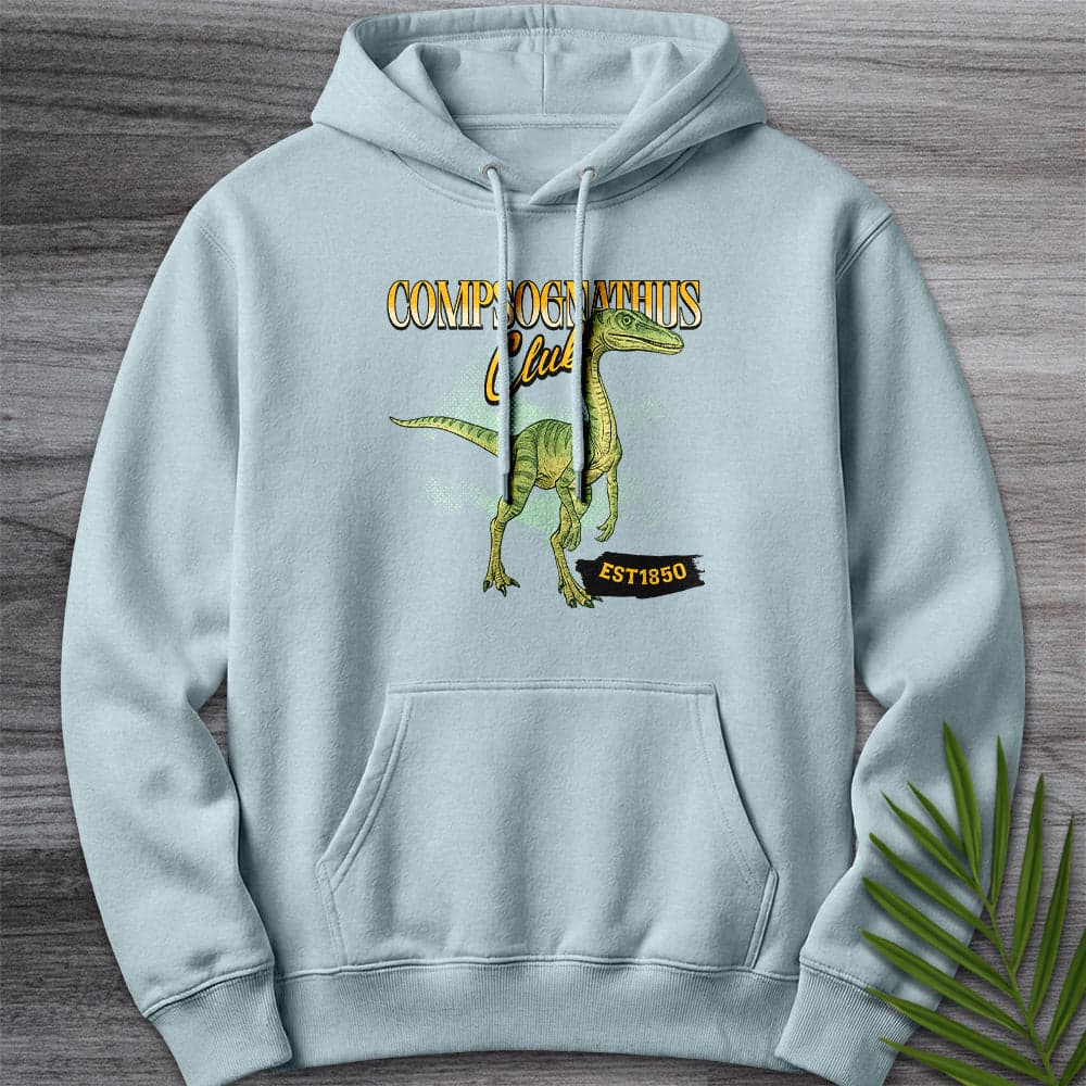Hoodie XS / Blue Mist The Compsognathus Club Premium Hoodie