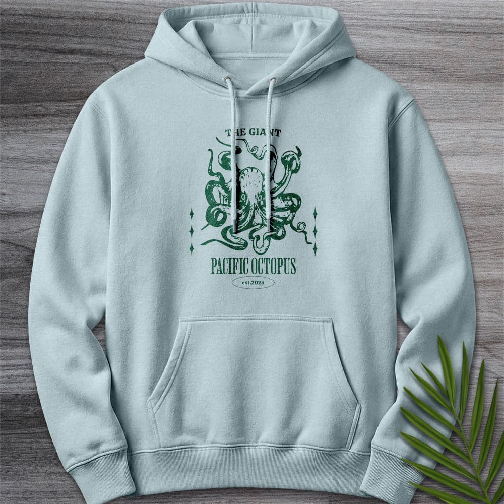 Hoodie XS / Blue Mist The Giant Pacific Octopus Premium Hoodie