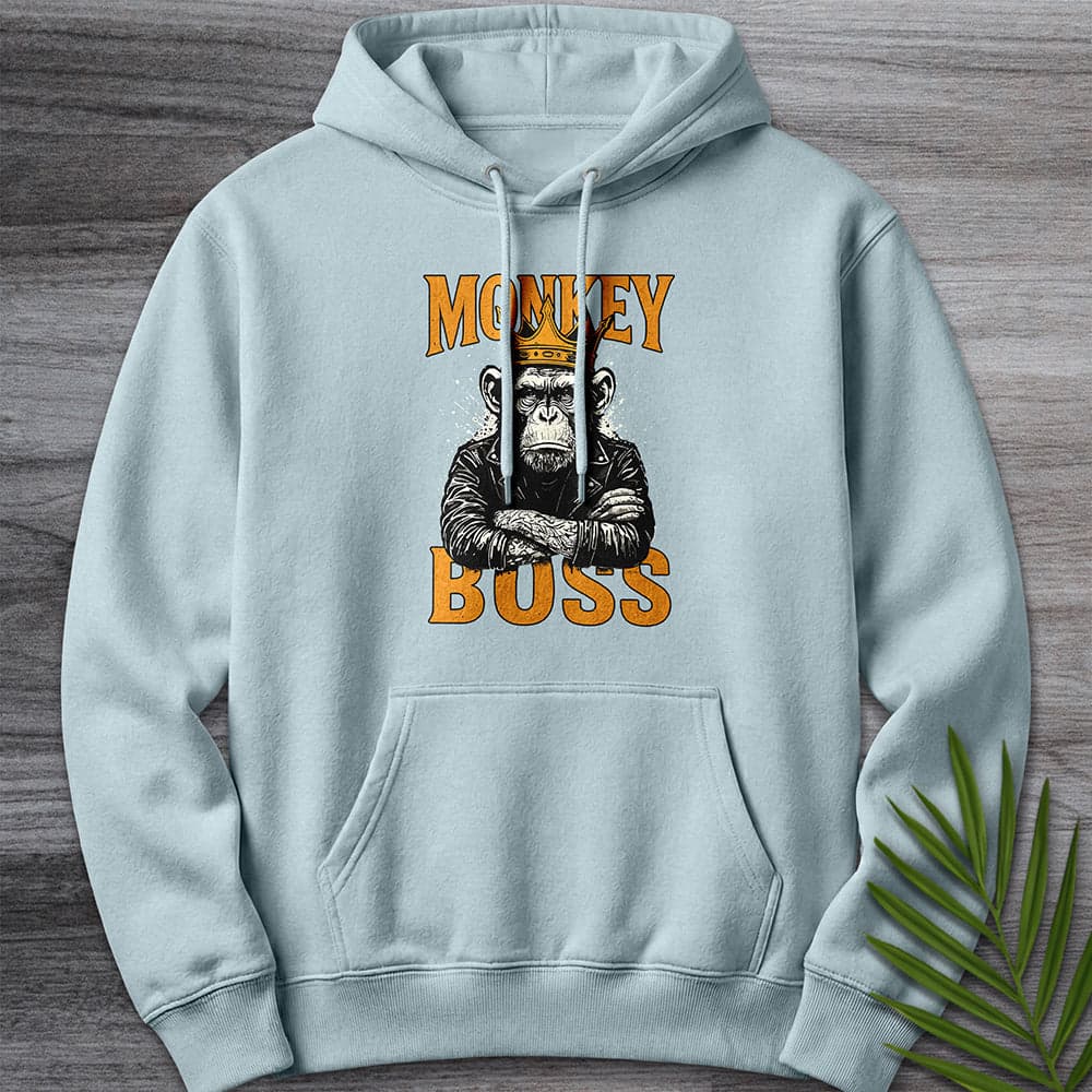 Hoodie XS / Blue Mist The Monkey Boss Premium Hoodie