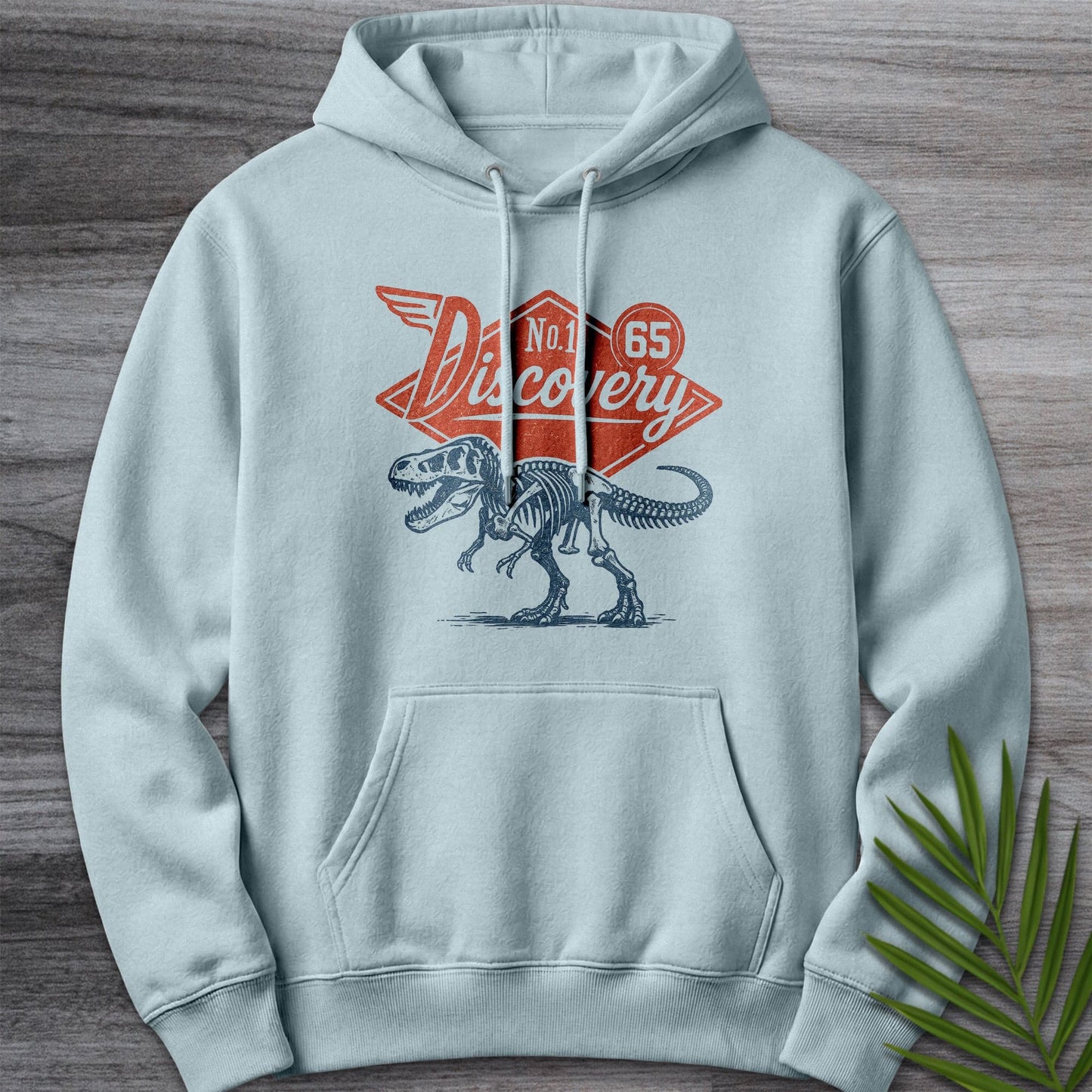 Hoodie XS / Blue Mist Vintage No.1 T-Rex Discovery Premium Hoodie