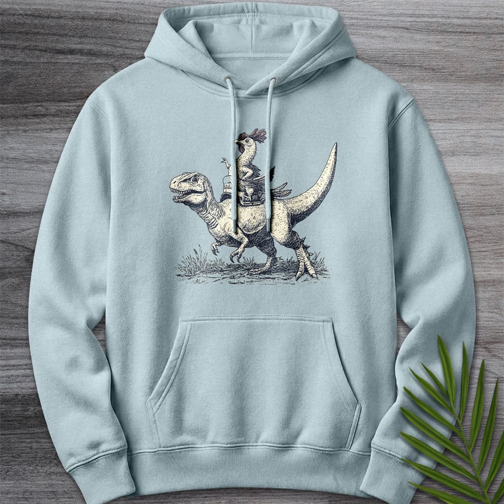 Hoodie XS / Blue Mist When Chickens Ruled Premium Hoodie