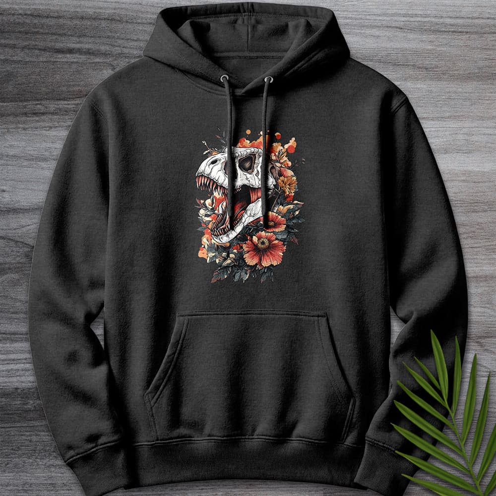 Hoodie XS / Charcoal Heather Floral Fossil Fury Premium Hoodie