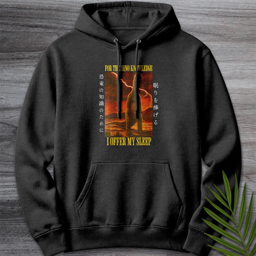 Hoodie XS / Charcoal Heather Forbidden Dino Knowledge Premium Hoodie
