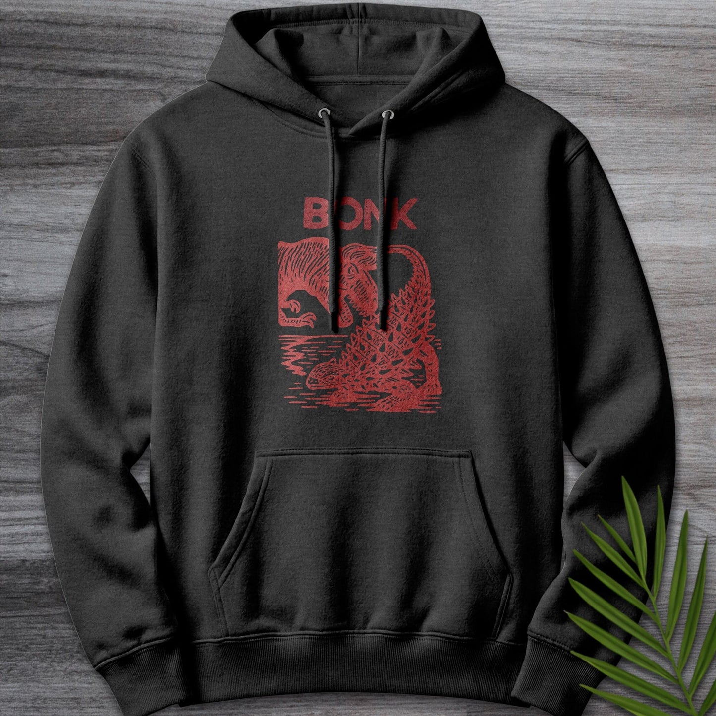 Hoodie XS / Charcoal Heather Late Cretaceous Bonk Premium Hoodie