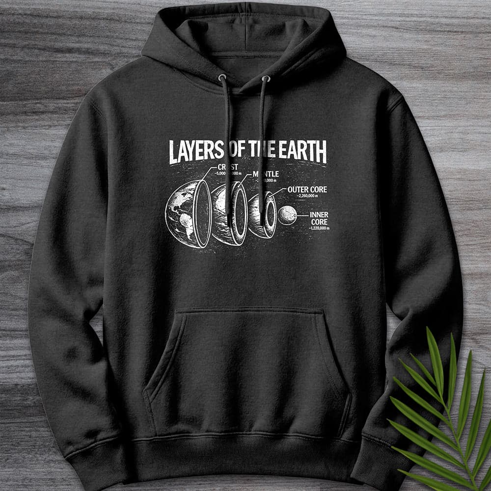 Hoodie XS / Charcoal Heather Layers of the Earth Premium Hoodie