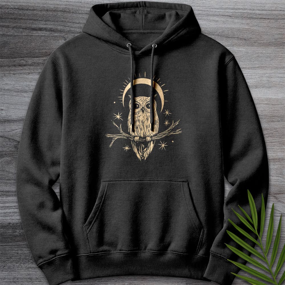 Hoodie XS / Charcoal Heather Night Owl Moonlight Premium Hoodie