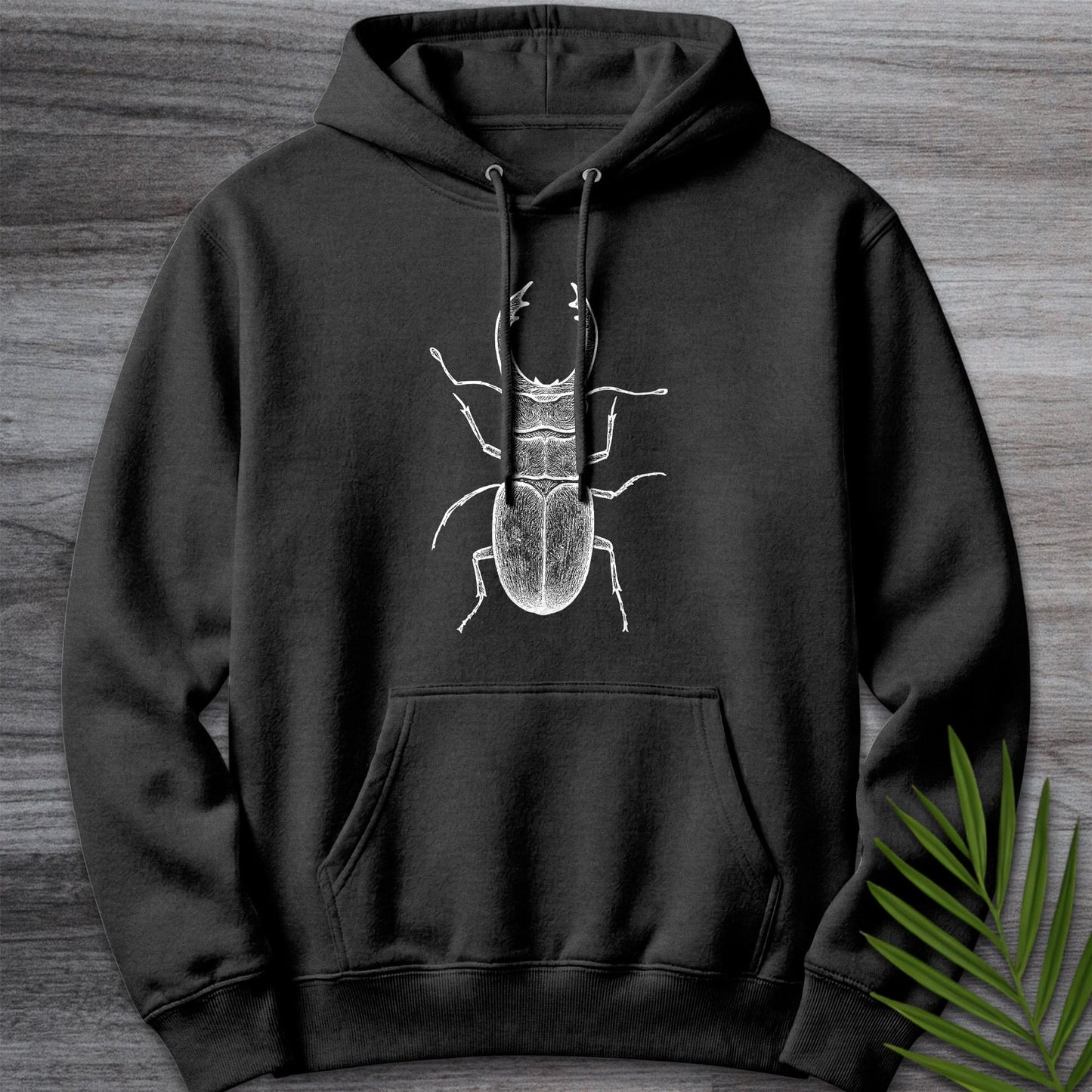 Hoodie XS / Charcoal Heather Scientific Vintage Beetle Premium Hoodie