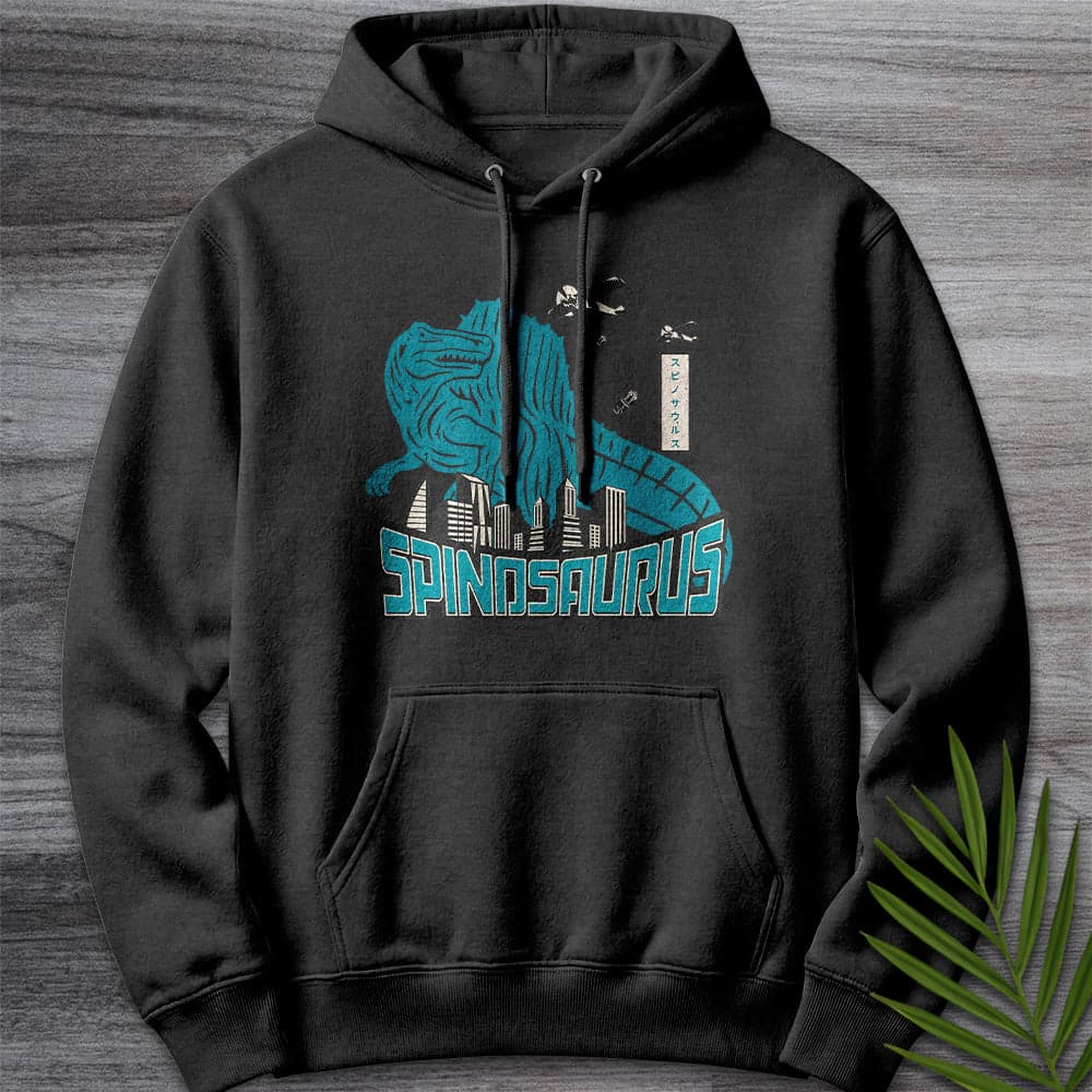 Hoodie XS / Charcoal Heather Spino Attack – Vintage Japanese Premium Hoodie
